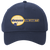 Vintage Denver Racquets World Team Tennis twill cap with seamless 5-panel front and retro logo in navy
