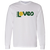 Vintage-style Detroit Loves WTT long sleeve T-shirt with retro 1970s tennis team logo graphic in white