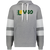 Detroit Loves WTT Tennis Athletic Fleece Hoodie in Charcoal Heather/White