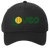 Vintage Detroit Loves World Team Tennis twill cap with seamless 5-panel front and retro logo in black