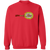 Retro Hawaii Leis crewneck pullover sweatshirt featuring vintage WTT tennis team logo in red