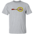 Vintage-style Hawaii Leis WTT T-shirt with retro 1970s team logo graphic in sport grey