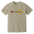 Vintage-style Hawaii Leis WTT T-shirt with retro 1970s team logo graphic in sandstone