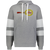 Hawaii Leis WTT Tennis Athletic Fleece Hoodie in Charcoal Heather/White