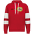 Hawaii Leis WTT Tennis Athletic Fleece Hoodie in Scarlet Red/White