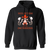 Retro Houston E-Z Riders pullover hoodie featuring vintage WTT tennis team logo in black