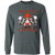 Retro Houston E-Z Riders long sleeve shirt featuring vintage WTT tennis team logo in dark heather