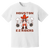 Vintage-style Houston E-Z Riders WTT T-shirt with retro 1970s team logo graphic in white