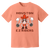Vintage-style Houston E-Z Riders WTT T-shirt with retro 1970s team logo graphic in terracotta