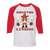 Retro Houston E-Z Riders raglan 3/4 sleeve t-shirt featuring vintage WTT tennis team logo in white/red