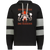 Houston E-Z Riders WTT Tennis Athletic Fleece Hoodie in Black/Charcoal Heather