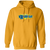 Retro Kansas City Explorers pullover hoodie featuring vintage WTT tennis team logo in gold