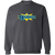 Retro Kansas City Explorers crewneck pullover sweatshirt featuring vintage WTT tennis team logo in dark heather