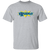 Vintage-style Kansas City Explorers WTT T-shirt with retro 1970s team logo graphic in sport grey