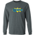 Retro Kansas City Explorers long sleeve shirt featuring vintage WTT tennis team logo in dark heather