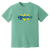 Vintage-style Kansas City Explorers WTT T-shirt with retro 1970s tennis team logo graphic in seafoam