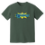 Vintage-style Kansas City Explorers WTT T-shirt with retro 1970s tennis team logo graphic in blue spruce