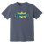 Vintage-style Kansas City Explorers WTT T-shirt with retro 1970s tennis team logo graphic in denim