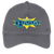 Vintage Kansas City Explorers World Team Tennis twill cap with seamless 5-panel front and retro logo in charcoal grey