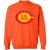 Retro Los Angeles Strings crewneck pullover sweatshirt featuring vintage WTT tennis team logo in orange