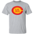 Vintage-style Los Angeles Strings WTT T-shirt with retro 1970s team logo graphic in sport grey