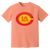 Vintage-style Los Angeles Strings WTT T-shirt with retro 1970s team logo graphic in terracotta