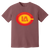 Vintage-style Los Angeles Strings WTT T-shirt with retro 1970s team logo graphic in berry