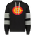 Los Angeles Strings WTT Tennis Athletic Fleece Hoodie in Black/Charcoal Heather