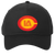 Vintage Los Angeles Strings World Team Tennis twill cap with seamless 5-panel front and retro logo in black