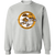 Retro Minnesota Buckskins crewneck pullover sweatshirt featuring vintage WTT tennis team logo in sport grey
