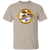 Vintage-style Minnesota Buckskins WTT T-shirt with retro 1970s team logo graphic in sand