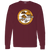 Retro Minnesota Buckskins long sleeve shirt featuring vintage WTT tennis team logo in maroon