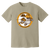 Vintage-style Minnesota Buckskins WTT T-shirt with retro 1970s tennis team logo graphic in sandstone