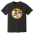 Vintage-style Minnesota Buckskins WTT T-shirt with retro 1970s tennis team logo graphic in black