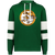 Minnesota Buckskins WTT Tennis Athletic Fleece Hoodie in Dark Green/White