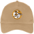 Retro Minnesota Buckskins World Team Tennis twill cap with seamless 5-panel front and retro logo in khaki