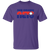 Vintage-style New Orleans Sunbelt Nets WTT T-shirt with retro 1970s team logo graphic in purple