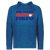 New Orleans Sunbelt Nets WTT Tennis Performance Fleece Hoodie in Royal Blue