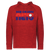 New Orleans Sunbelt Nets WTT Tennis Performance Fleece Hoodie in Scarlet Red