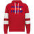 New Orleans Sunbelt Nets WTT Tennis Athletic Fleece Hoodie in Scarlet Red/White