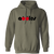 Vintage New York Apples pullover hoodie featuring vintage WTT tennis team logo in military green