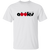 Vintage-style New York Apples WTT T-shirt with retro 1970s team logo graphic in white
