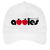 Vintage x World Team Tennis twill cap with seamless 5-panel front and retro logo in white
