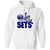 Vintage New York Sets pullover hoodie featuring vintage WTT tennis team logo in white