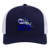 Vintage New York Sets World Team Tennis trucker cap with seamless 5-panel front and retro logo in true navy/white