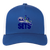 Vintage New York Sets World Team Tennis trucker cap with seamless 5-panel front and retro logo in royal blue/white