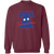 Retro Philadelphia Freedoms crewneck pullover sweatshirt featuring vintage WTT tennis team logo in maroon