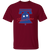 Vintage-style Philadelphia Freedoms WTT T-shirt with retro 1970s team logo graphic in garnet