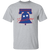 Vintage-style Philadelphia Freedoms WTT T-shirt with retro 1970s team logo graphic in sport grey