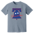 Vintage-style Philadelphia Freedoms WTT T-shirt with retro 1970s tennis team logo graphic in blue jean